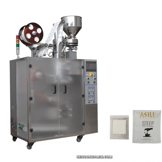 
     Dış Zarflı Canephora/Robusta Caffee için Damlama Torbası Paketleme Makinesi
    