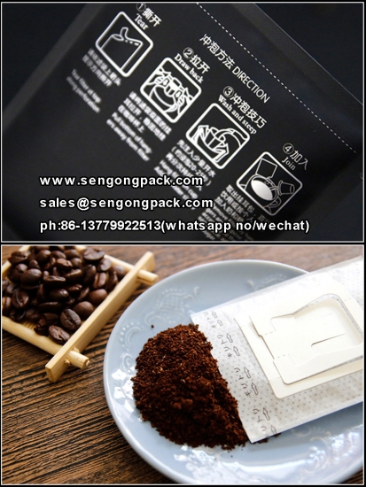 Liberica Drip Coffee Bag Packing Machine with Outer Envelop