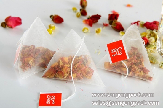 nylon tea bag packaging machine
