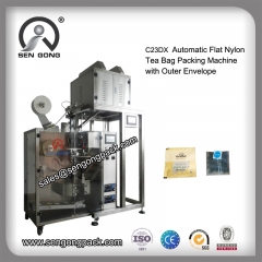 Düz naylon / dokunmamış kumaş, çay poşeti ambalaj