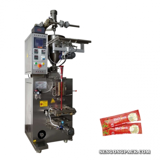 T60y otomatik 3 tarafı mühür sıvı macun paketleme makinesi- SENGONG